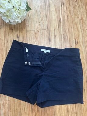 LOFT Navy Women's Stretch Riveira Shorts